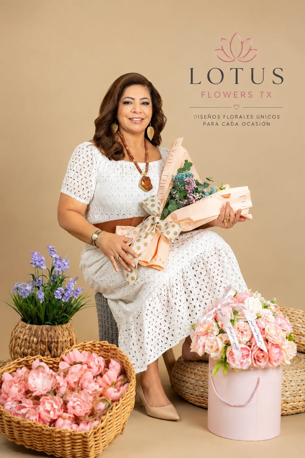Arelly Murillo, founder of Lotus Flowers TX